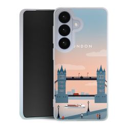 Silikonskal genomskinlig