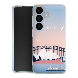 Silikonskal genomskinlig