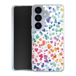 Silikonskal genomskinlig