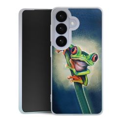 Silikonskal genomskinlig