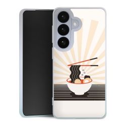 Silikonskal genomskinlig