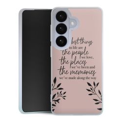 Silikonskal genomskinlig