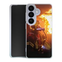 Silikonskal genomskinlig