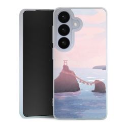 Silikonskal genomskinlig