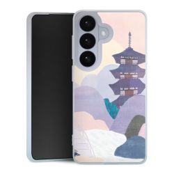 Silikonskal genomskinlig