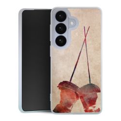 Silikonskal genomskinlig