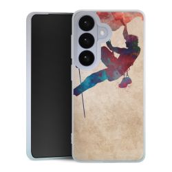 Silikonskal genomskinlig