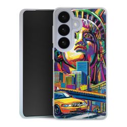 Silikonskal genomskinlig