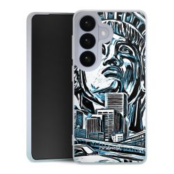 Silikonskal genomskinlig