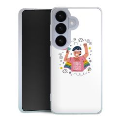 Silikonskal genomskinlig