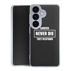 Silikonskal genomskinlig