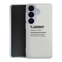 Silikonskal genomskinlig