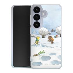 Silikonskal genomskinlig