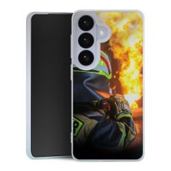 Silikonskal genomskinlig