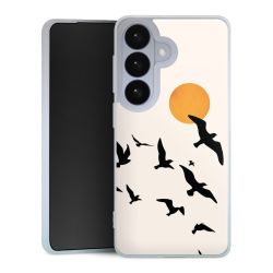 Silikonskal genomskinlig