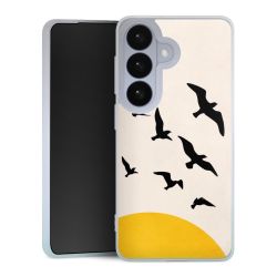 Silikonskal genomskinlig