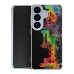 Silikonskal genomskinlig