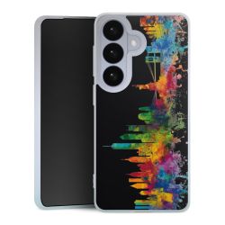 Silikonskal genomskinlig