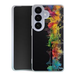 Silikonskal genomskinlig