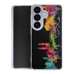 Silikonskal genomskinlig