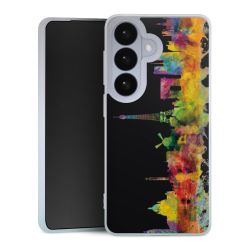 Silikonskal genomskinlig