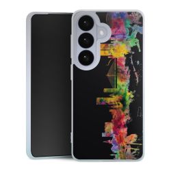 Silikonskal genomskinlig