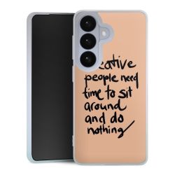 Silikonskal genomskinlig