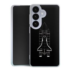 Silikonskal genomskinlig