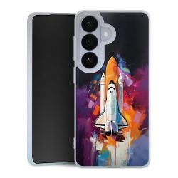 Silikonskal genomskinlig