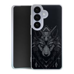 Silikonskal genomskinlig