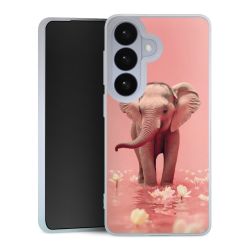 Silikonskal genomskinlig