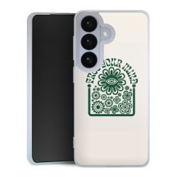 Silikonskal genomskinlig