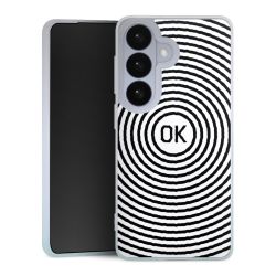 Silikonskal genomskinlig