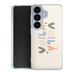 Silikonskal genomskinlig