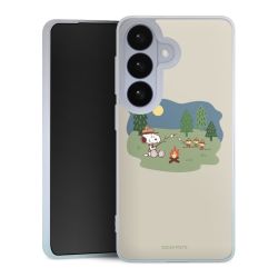 Silikonskal genomskinlig