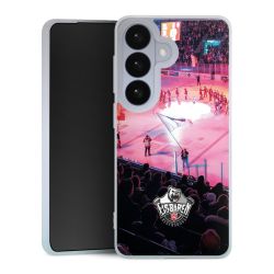 Silikonskal genomskinlig