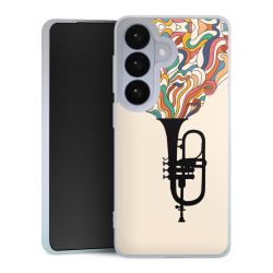 Silikonskal genomskinlig