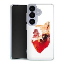 Silikonskal genomskinlig