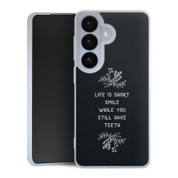 Silikonskal genomskinlig