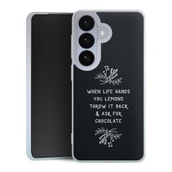 Silikonskal genomskinlig