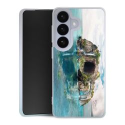 Silikonskal genomskinlig