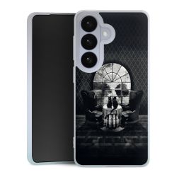 Silikonskal genomskinlig