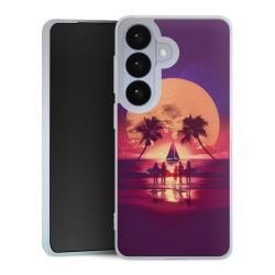 Silikonskal genomskinlig