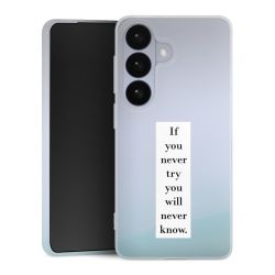 Silikonskal genomskinlig