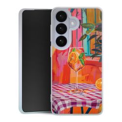 Silikonskal genomskinlig