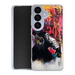 Silikonskal genomskinlig