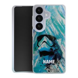 Silikonskal genomskinlig