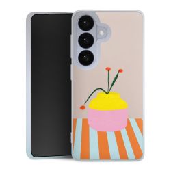 Silikonskal genomskinlig