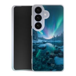 Silikonskal genomskinlig