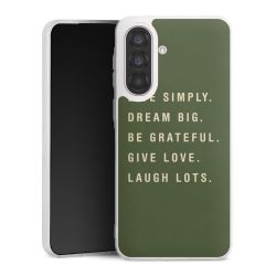 Silikonskal genomskinlig